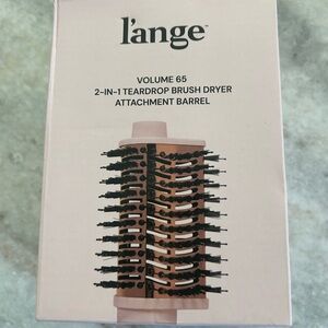 Lange Volume 65 Teardrop Brush Dryer Attachment - pink new never used